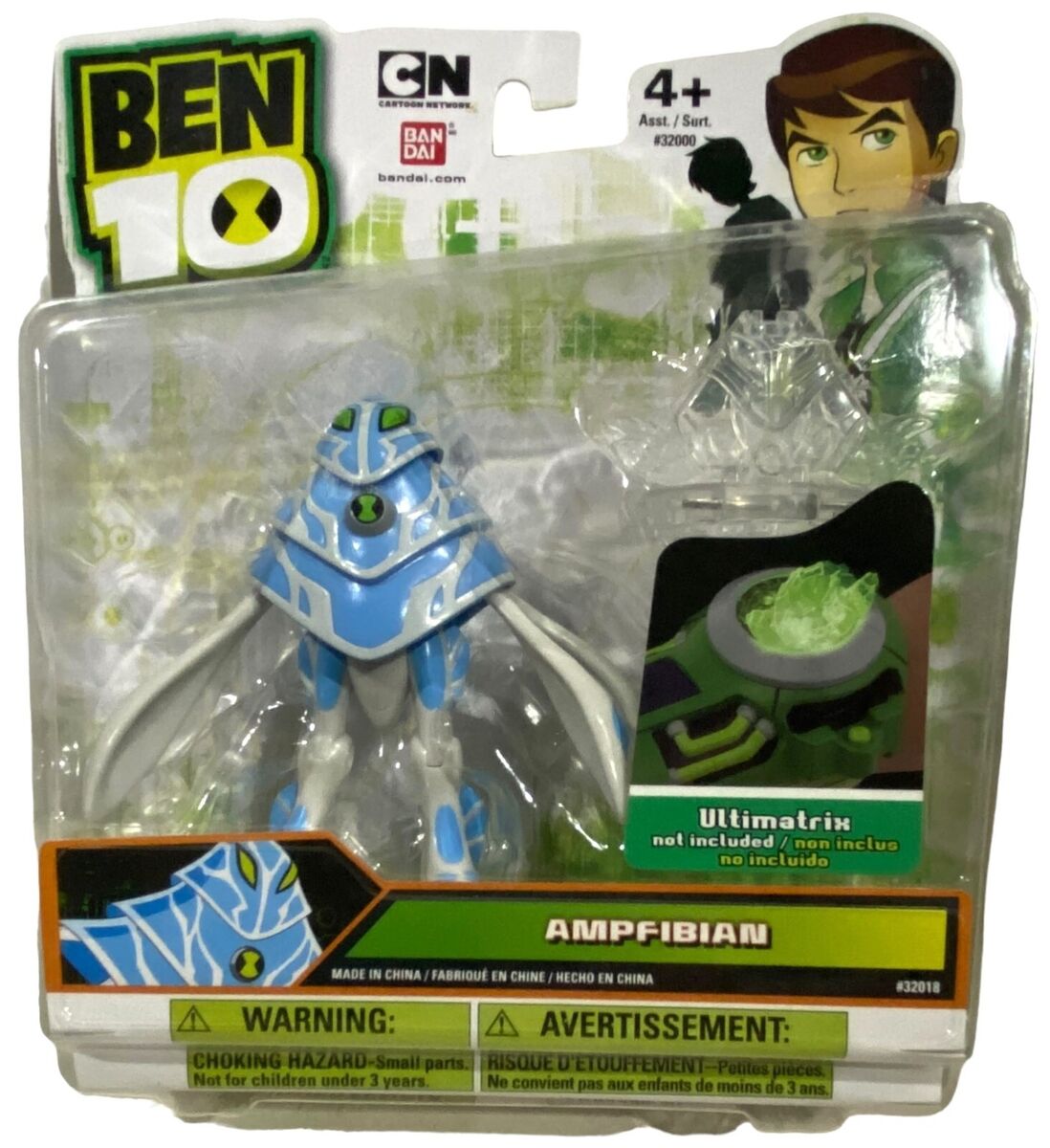 Ben 10 Ultimatrix Ampfibian Action Figure NEW 2011 Bandai Ben 10 Ultimatrix Ampfibian Action Figure NEW 2011 Bandai