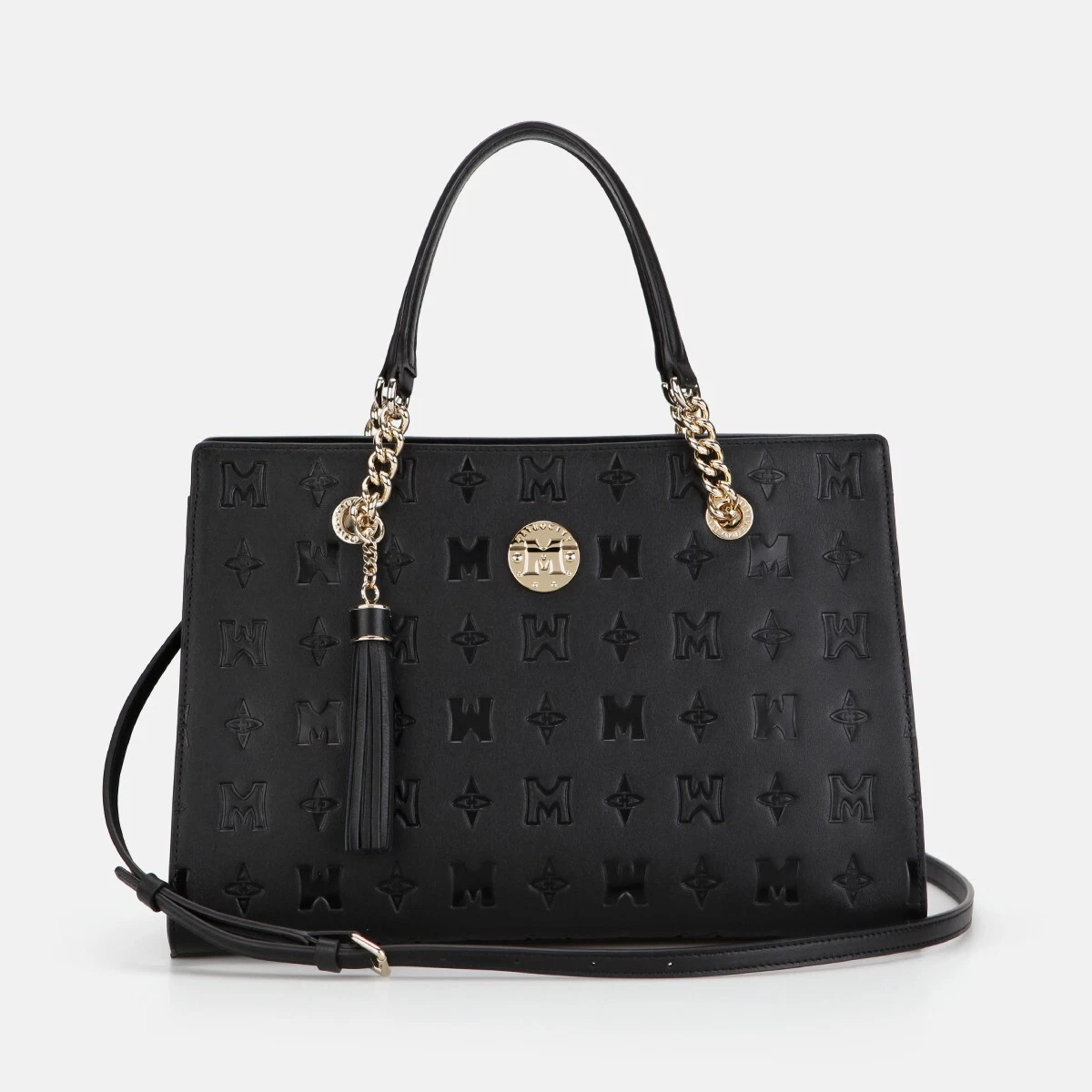 METROCITY Tote and crossbody bag M193MP1550Z Black 100 Authentic