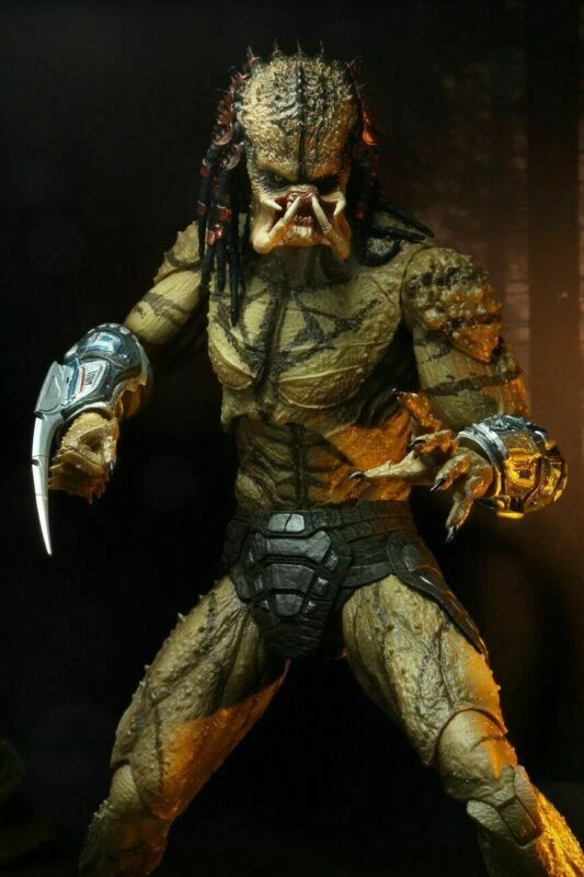 12" NEW Armored Assassin Predator Yellow Deluxe Ultimate Action Figure Model - Image 4 of 4