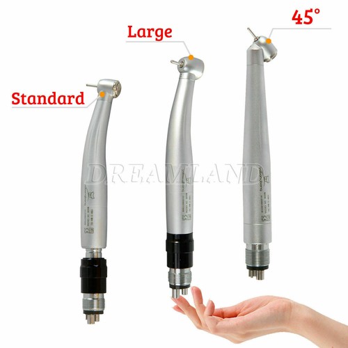Dental High speed Handpiece Standard/Big/45 degree (LED) / 4Hole Coupler for NSK - Picture 2 of 17