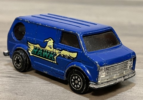 Vintage Bedford CF Summer Van Blue Hawk Retro Bubble Windows Made In Hong Kong - Picture 6 of 8
