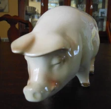 Goebel Walking Pig #32030 - 1977 West Germany 8" long Hog