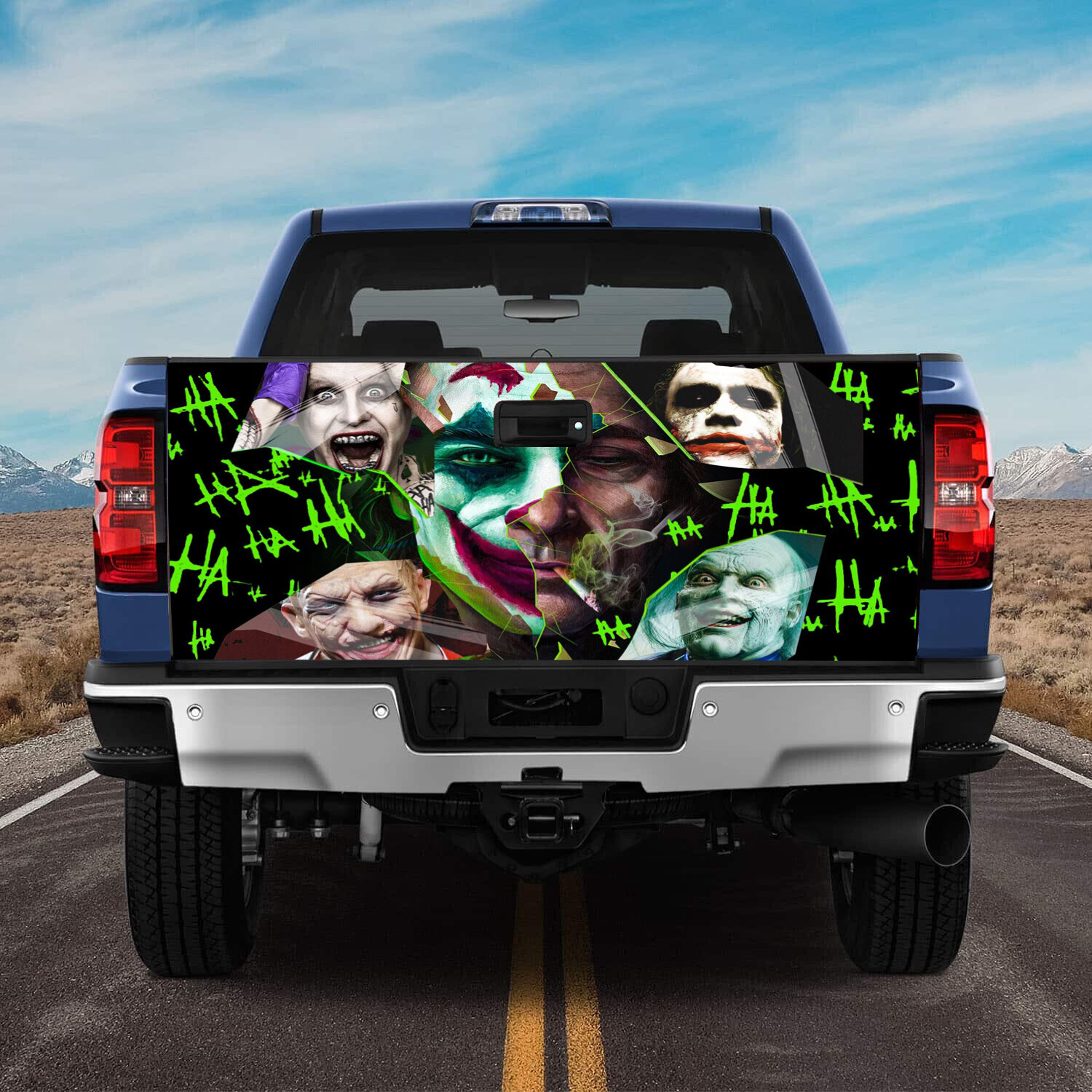 Joker Tailgate Vinyl Wrap Full Color Graphic Truck Decal Sticker Movie