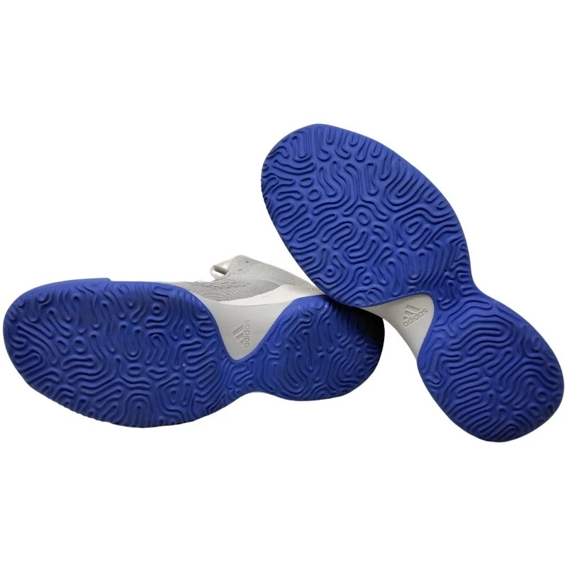 Мужские баскетбольные кроссовки Adidas Mad Bounce размер 9,5 серые и синие - Изображение 2 из 3