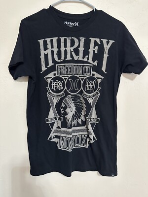 Hurley Men's Short Sleeve Shirt EST. 1999 Hurley Freedom Co. Size