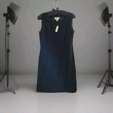 Talbots Little Black Dress New With Tags Sleeveless Knee Length   Size 14