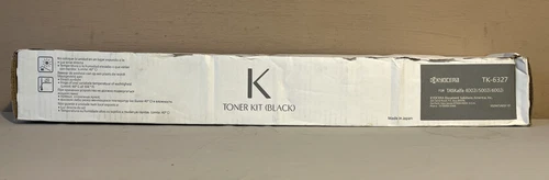 Genuine Kyocera TK-6327 (TK-6329) Black Toner Cartridge Sealed Box