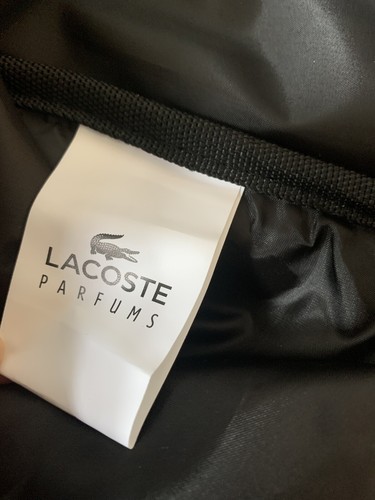 LACOSTE PARFUMS-EAU DE LACOSTE L12.12 NOIR-BLACK DUFFLE BAGS TO BACKPACK Travel - Picture 12 of 12