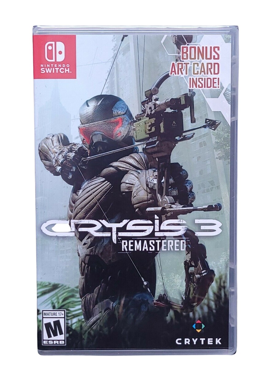 Crysis 3 Remastered with Bonus Art Card (Nintendo Switch, 2022