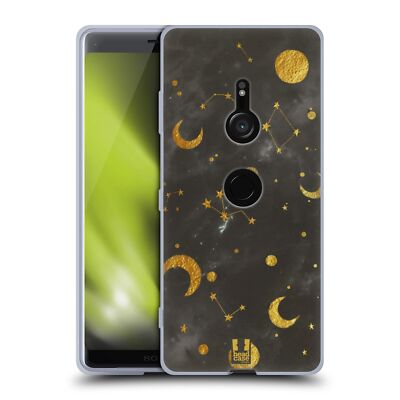 HEAD CASE DESIGNS MARBLE GALAXY SOFT GEL CASE FOR SONY PHONES 1