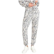 Express High Waisted Cozy Leopard Print Jogger - Size S