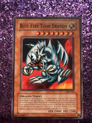 1996 Yugioh Blue-Eyes Toon Dragon Non Holo | eBay