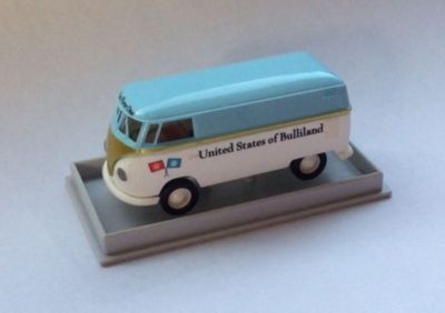 Brekina-Sondermodell: 932083 VW T1b Kastenwagen ''Bulliland'' - Lim. Ed. 350 Stck.