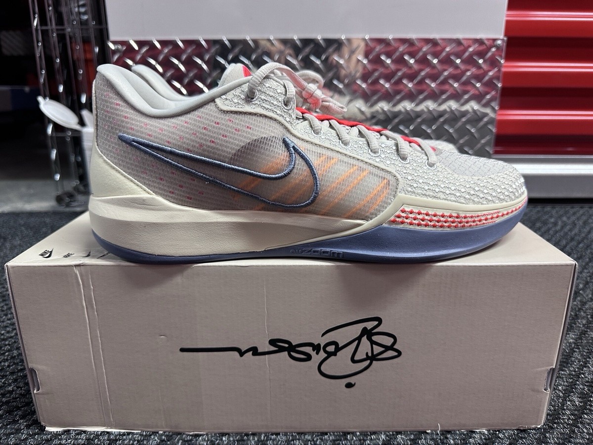 Nike Sabrina 1 Grounded Women's 14, Men's 12.5 Light Bone Orange