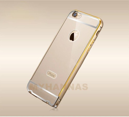 IPhone 6 Or 6 Plus Aluminum Luxury Ultra-Slim Shockproof Hybrid Case/Cover - Picture 7 of 11