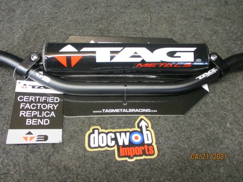 Nuevo manillar Tag Metals T3 Yamaha High Bend Enduro/Motocross negro TAG1006 - Imagen 2 de 6