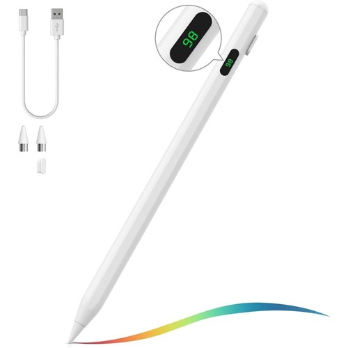 Wiederauf ladbar Tablet Touch Pen Batterie anzeige Aktive Stylus Schreiben - Bild 17 von 17