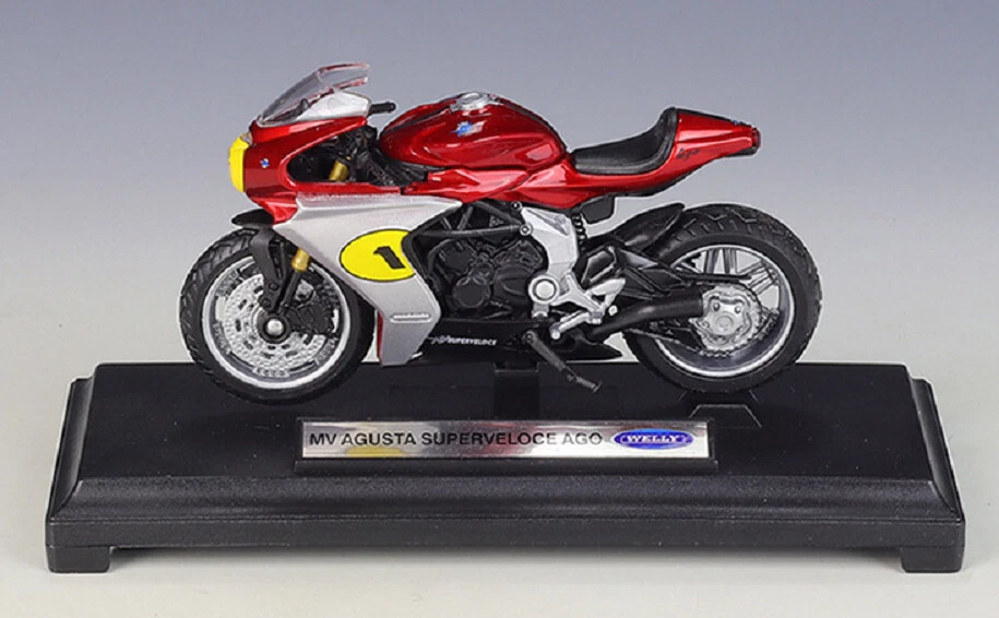 Welly 1:18 MV Agusta Superveloce AGO Diecast Motorcycle Bike Model - Image 2 of 4