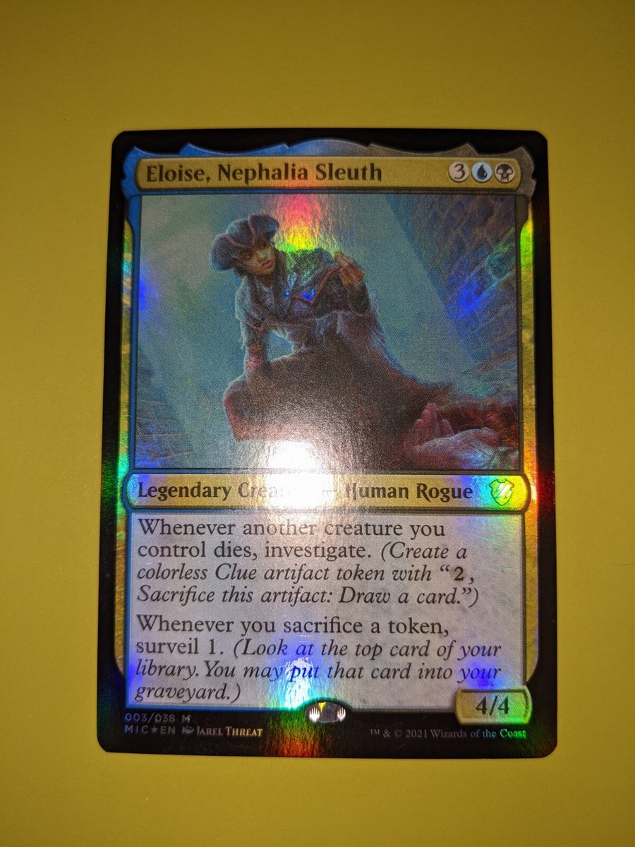 FOIL Eloise, Nephalia Sleuth x1 Innistrad: Midnight Hunt Commander