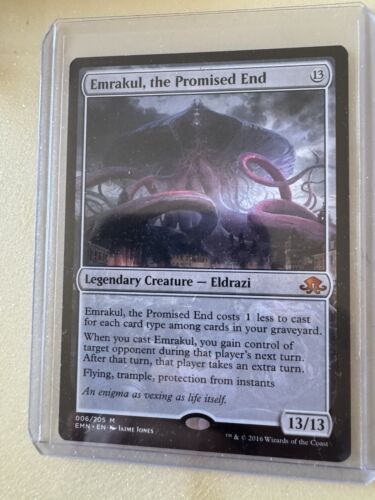 x3 - Emrakul, the Promised End Eldritch Moon Regular EMN 006/205 MTG Magic - Picture 2 of 7