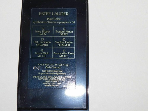 ESTEE LAUDER Pure Color 7/6/4 Shades Eye Shadow Palette Ivory Chocolate pick - Picture 4 of 26