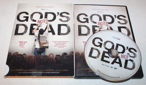 God's Not Dead (DVD, 2013 w/ Slipsleeve) Kevin Sorbo, Shane Harper ...