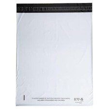 USPACKSMART White Plastic Poly Mailers 14.5"x19" | Shipping Bags for Clothing...