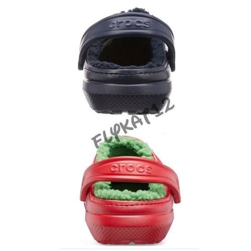 Classic Lined Crocs Christmas Ugly 