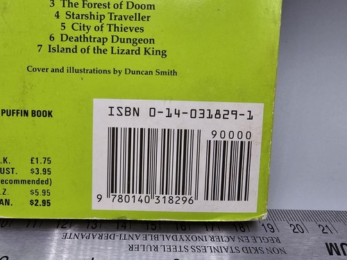 Fighting Fantasy - #8 - Scorpion Swamp - Steve Jackson Ian Livingstone - 1984 - Picture 3 of 5