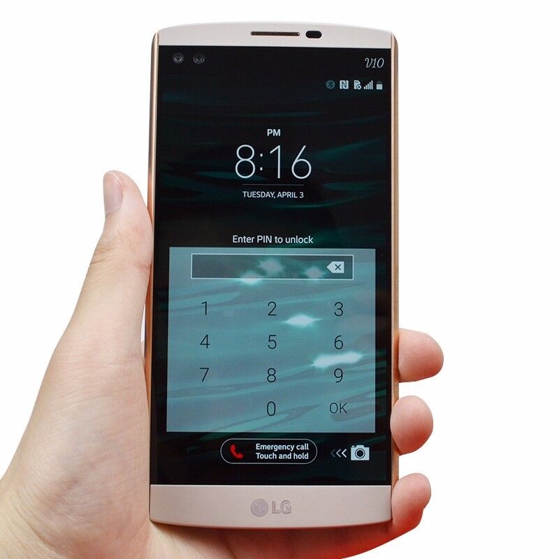 Original Unlocked LG V10 H961 Dual Simcard 64GB 16MP 5.7\
