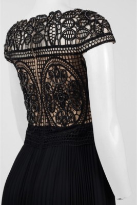 white lace halter mini dress Daniela Lace-Trim Halter White Mini Dress main image 0