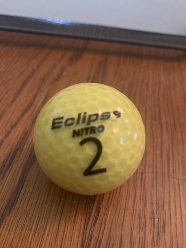 Nitro Eclipse 1 Golf Ball (Yellow/Orange) #2 In Unused Condition. - Picture 12 of 12