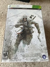 Assassins Creed 3 Xbox 360 Limited Edition Gamestop Edition pristine *No Game