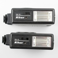 Two Nikon Speedlight SB-10 Electronic Flashes - Parts/Repair