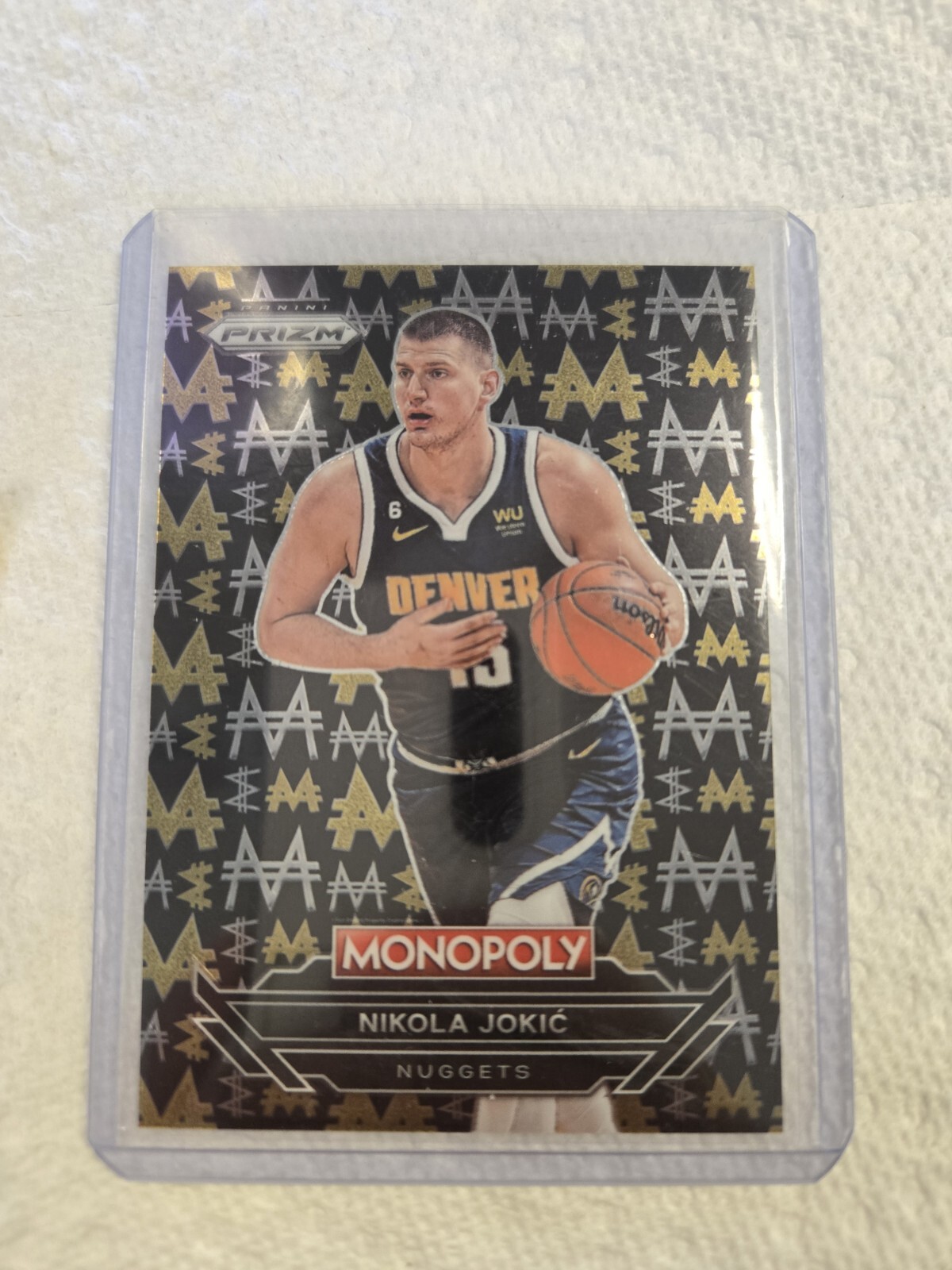 2023-24 Prizm Monopoly Nikola Jokic Millionaire Black Prizm Ssp Case hit