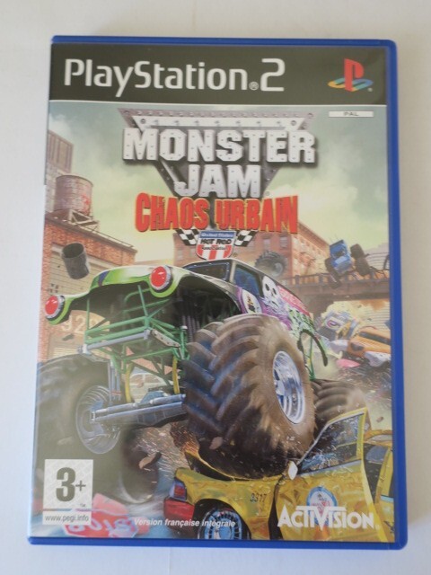 MONSTER JAM CHAOS URBAIN     ----- pour PS2