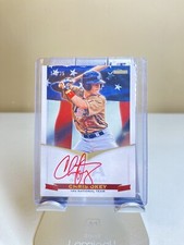 2012 USA Baseball 18U National Team Signatures Red #CO Chris Okey 7/25