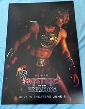 Nicholas Galitzine Signed 12x18 Photo Masters Of The Universe He-Man