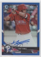 2018 Bowman Chrome Prospect Blue Refractor /150 Jose Gomez #CPA-JG Auto 0nr3
