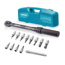 Bike Torque Wrench 1/4'', 5-25Nm, 0.1 Nm Micro, Torque Wrench, Drive Click Torqu