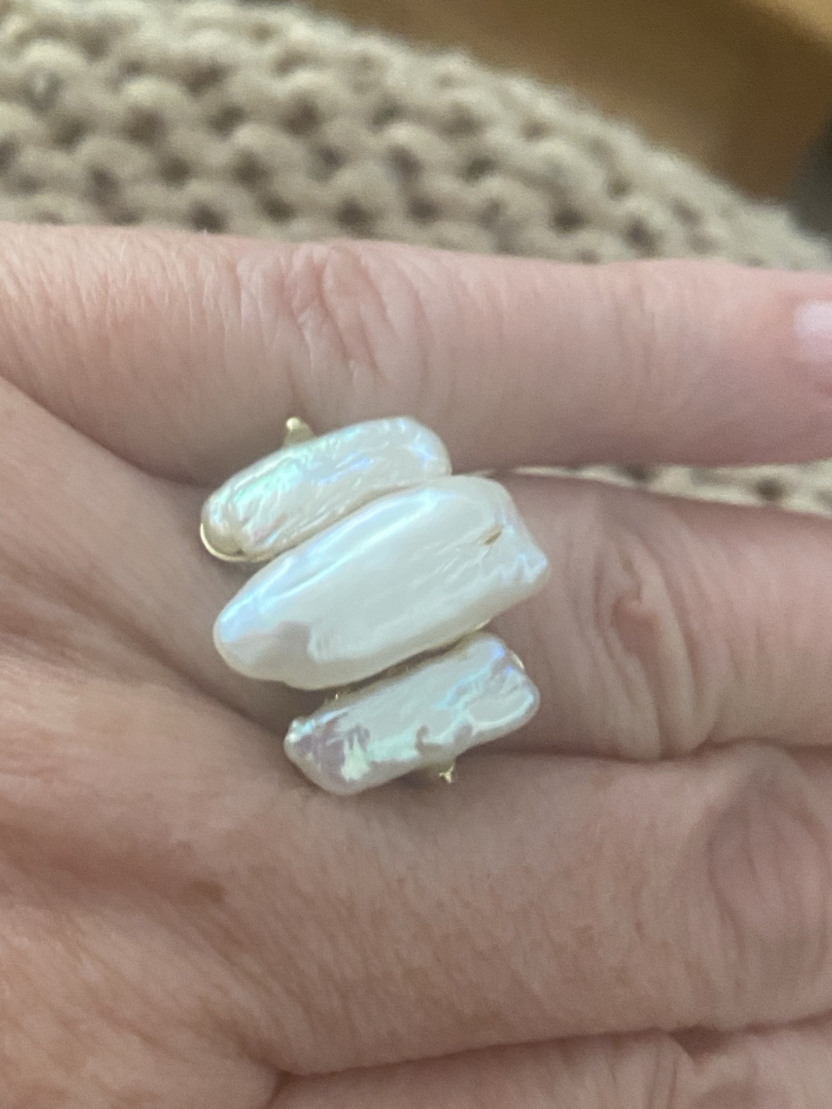 Impressive Stunning Statement Large Baroque Pearl… - image 5