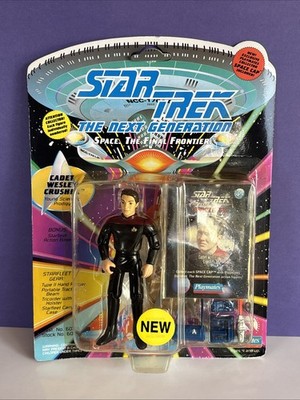 1993 Playmates Star Trek The Next Gen Cadet Wesley Crusher Action Figure