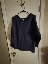 cabi womens blue sweater Size S