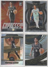 NBA Stephon Castle Spurs 2024-25 Panini Select Revolution ROOKIE CARD LOT 4 x RC