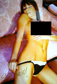 SILVIA HACKL original signiert – GROSSFOTO !!!