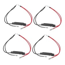 4 PCS Motorcycle Resistor, 12V 10W Motorcycle Turn Signal LED Load Resistor,