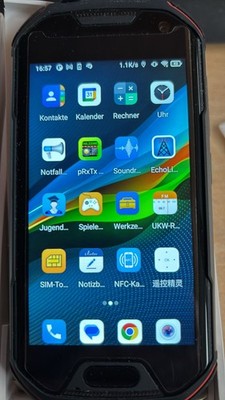Unihertz Atom XL, Das Kleinste Robuste DMR Walkie-Talkie Smartphone Android 11