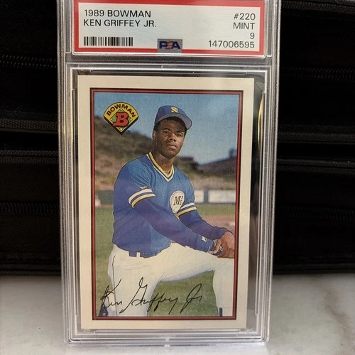 1989 Bowman Ken Griffey JR ROOKIE PSA 9