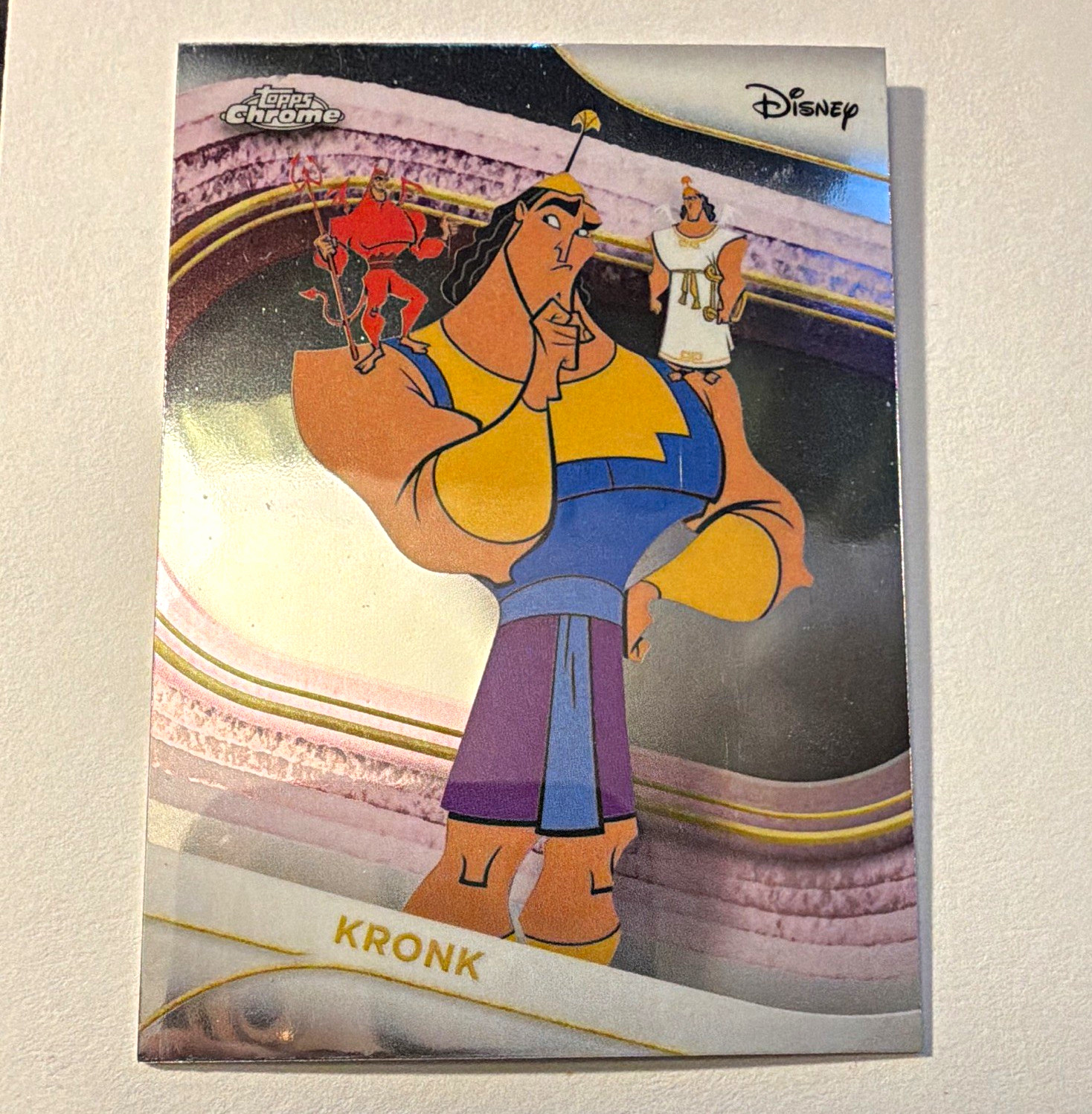 Topps 2025 Topps Chrome Disney Kronk #22 Base Set Non-Sport Trading Card