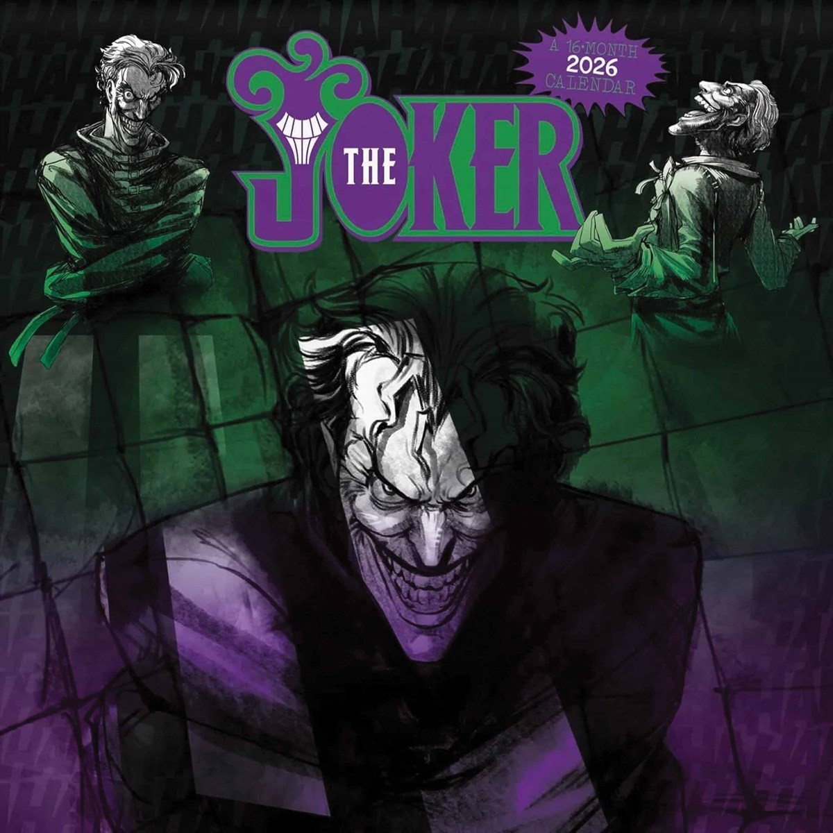 The Joker Calendar 2026, Wall Calendars, Month To View, Entertainment, Gift